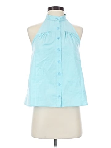 Nanette Lepore Sleeveless Button-Down Shirt (view 1)