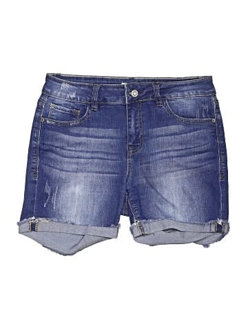Kensie Denim Shorts (view 1)