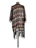 Cato 100% Polyester Black Kimono Size L - photo 2