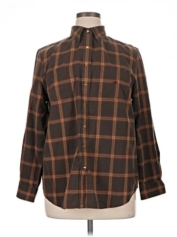 Lauren by Ralph Lauren Long Sleeve Button-Down Shirt (view 1)