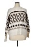 Old Navy Print Ivory Pullover Sweater Size XL - photo 1