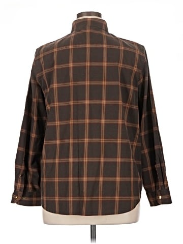 Lauren by Ralph Lauren Long Sleeve Button-Down Shirt (view 2)