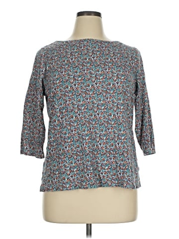 Croft & Barrow 3/4 Sleeve T-Shirt (view 1)