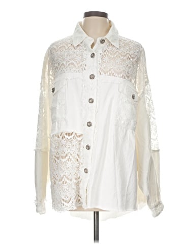 Pol Long Sleeve Blouse (view 1)