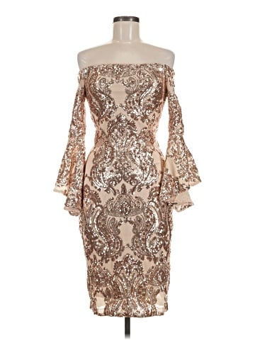 Betsy & Adam Cocktail Dress (view 1)