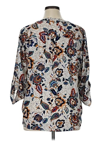 Maurices 3/4 Sleeve Blouse (view 2)