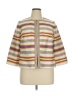 Talbots Stripes Ivory Jacket Size 14 Petite - photo 1