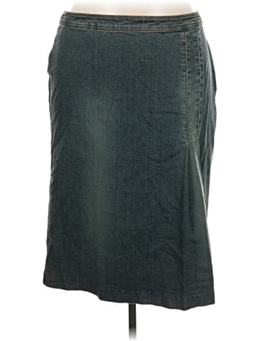 Company Ellen Tracy Denim Skirt (view 1)