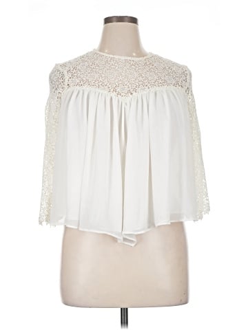 Trafaluc by Zara 3/4 Sleeve Blouse (view 1)