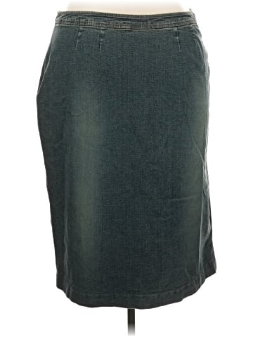Company Ellen Tracy Denim Skirt (view 2)