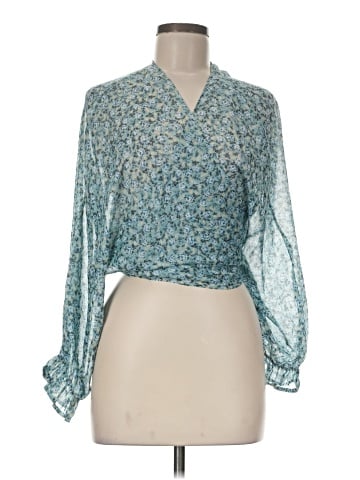LC Lauren Conrad 3/4 Sleeve Blouse (view 1)