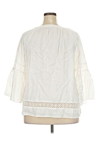 Crown & Ivy 3/4 Sleeve Blouse (view 2)