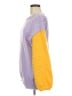 Assorted Brands 100% Polyester Color Block Purple Pullover Sweater Size M - photo 5