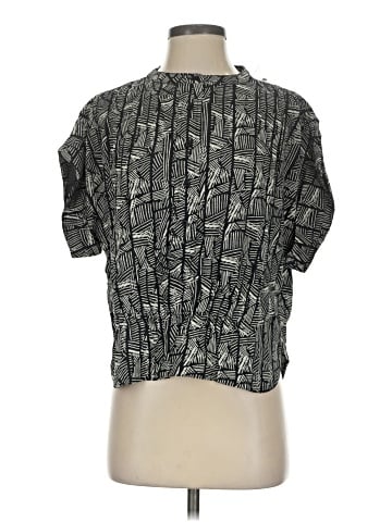 G by Giuliana Rancic Short Sleeve Blouse (view 1)