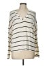 Blu Pepper Stripes Ivory Pullover Sweater Size L - photo 1