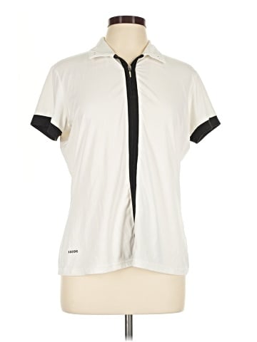 IZOD Short Sleeve Blouse (view 1)