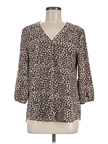 Maurices 3/4 Sleeve Blouse (view 1)