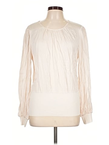 Trina Turk Long Sleeve Silk Top (view 1)