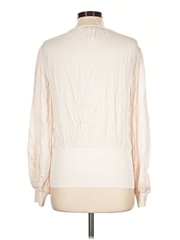 Trina Turk Long Sleeve Silk Top (view 2)