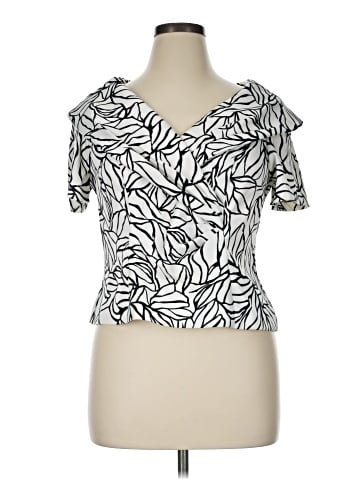 Alex Evenings Short Sleeve Top (view 1)