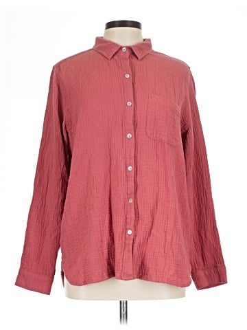 Jessica Simpson Long Sleeve Button-Down Shirt (view 1)