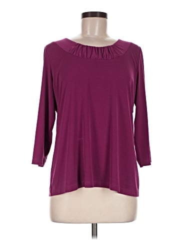 Susan Graver 3/4 Sleeve Top (view 1)