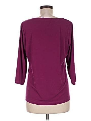 Susan Graver 3/4 Sleeve Top (view 2)