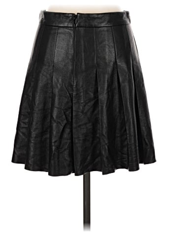 Sunday Best Faux Leather Skirt (view 2)
