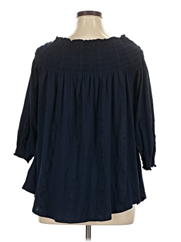 Lauren by Ralph Lauren 3/4 Sleeve Blouse (view 2)