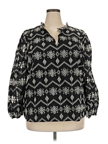 Sugarlips 3/4 Sleeve Blouse (view 1)