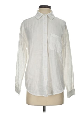 Aeropostale Long Sleeve Button-Down Shirt (view 1)