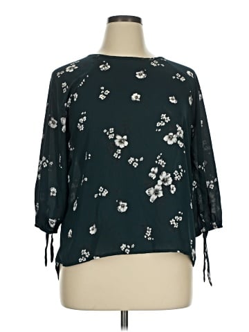 Papermoon 3/4 Sleeve Blouse (view 1)