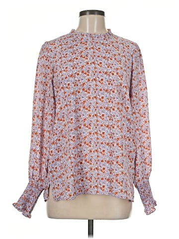 Cupcakes & Cashmere Long Sleeve Blouse (view 1)