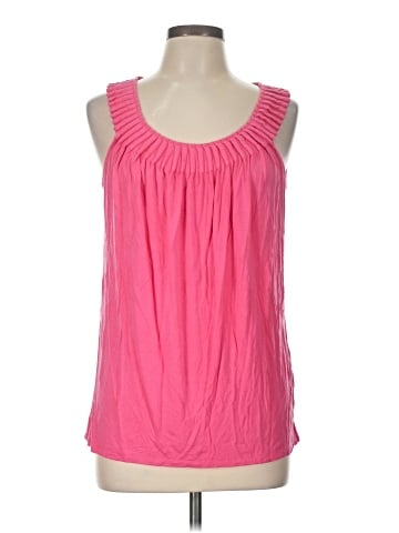 August Silk Sleeveless Blouse (view 1)