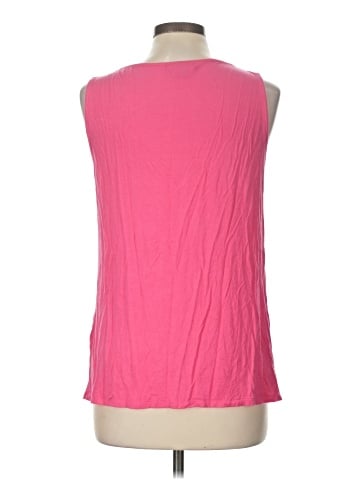August Silk Sleeveless Blouse (view 2)