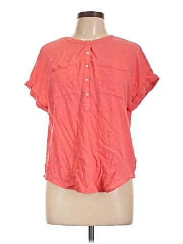 Lucky Brand Short Sleeve Blouse (view 1)
