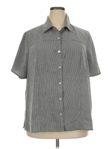 Cj Banks Short Sleeve Blouse (view 1)