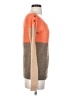 Splendid Color Block Orange Pullover Sweater Size XS - photo 4