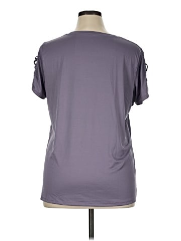 Adrienne Vittadini Short Sleeve Top (view 2)