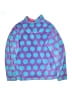 Hanna Andersson 100% Polyester Polka Dots Purple Track Jacket Size 14 - 16 - photo 2