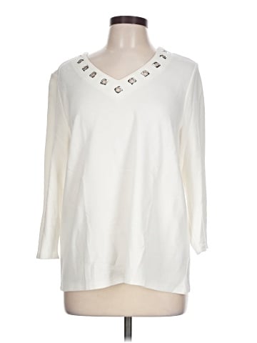 Chico's 3/4 Sleeve Top (view 1)