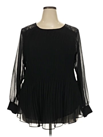 City Chic Long Sleeve Blouse (view 1)