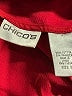 Chico's Red Jacket Size Lg (2) - photo 6