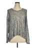 Style&Co Metallic Silver Pullover Sweater Size XL - photo 1