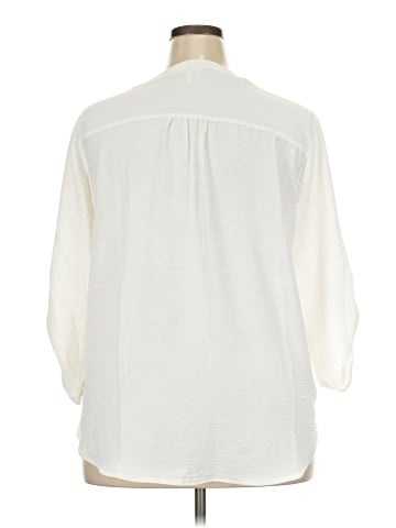 Maurices 3/4 Sleeve Blouse (view 2)