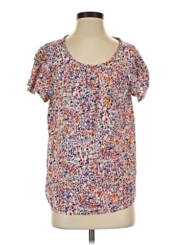 St. John's Bay Short Sleeve Blouse (view 1)
