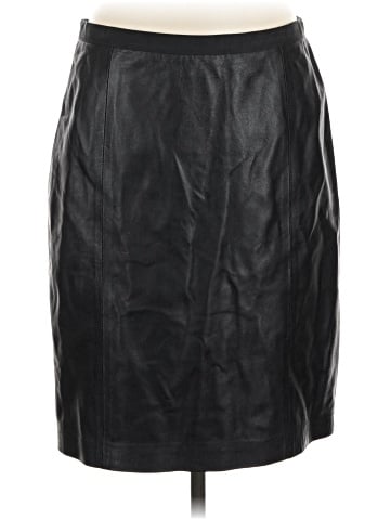 Jaclyn Smith Faux Leather Skirt (view 1)