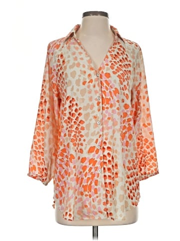 CAbi 3/4 Sleeve Blouse (view 1)