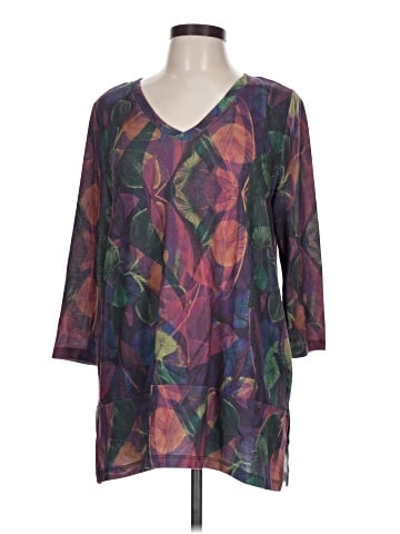 Soft Surroundings 3/4 Sleeve T-Shirt (view 1)