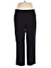 Tribal Solid Black Active Pants Size 16 - photo 1